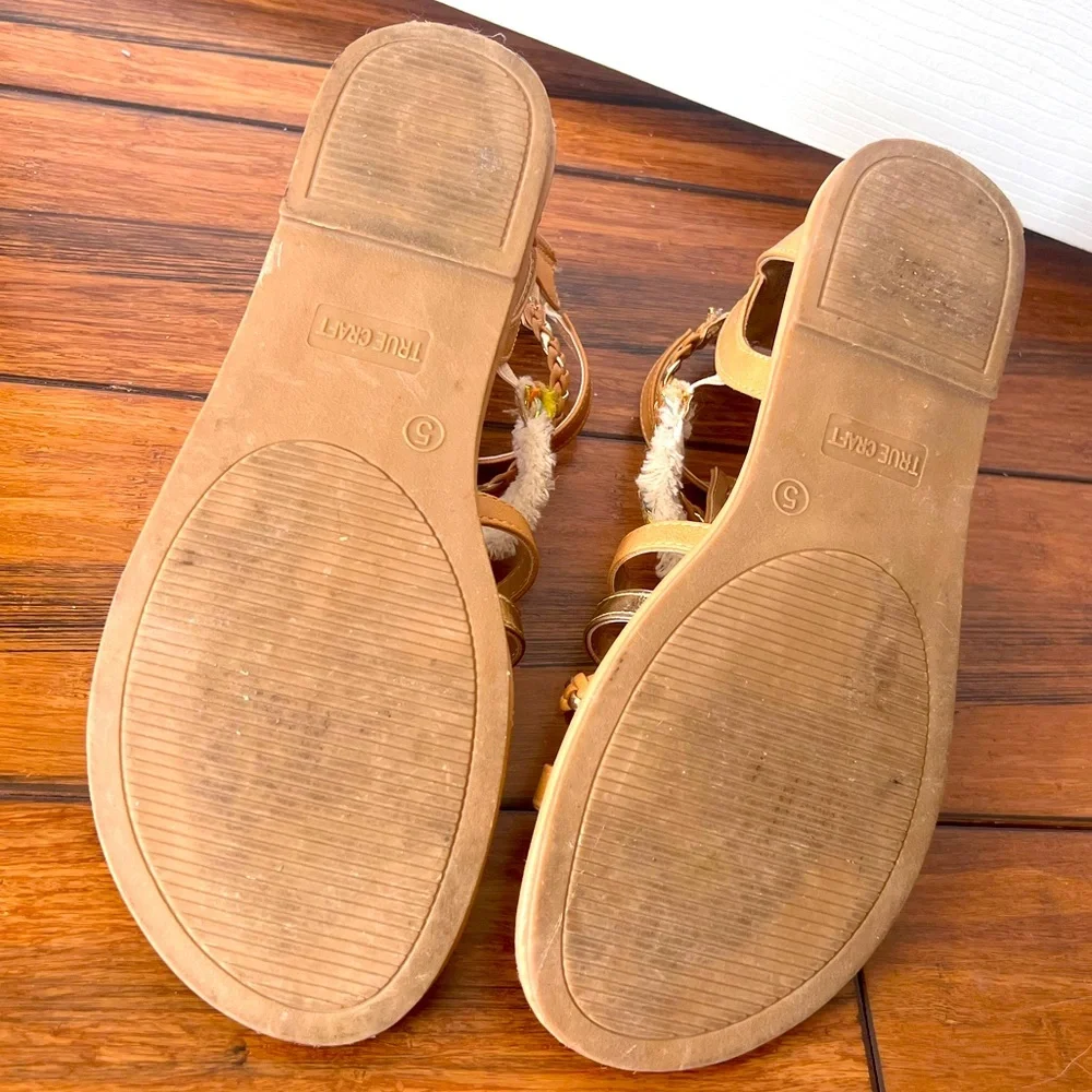 Girls gladiator style sandal